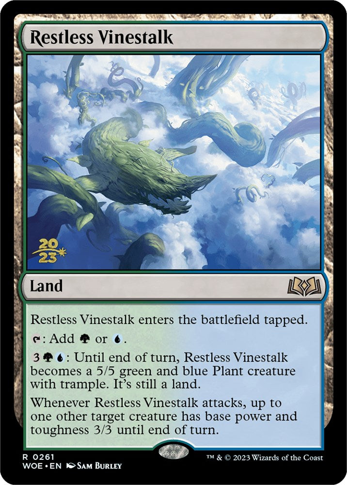 Restless Vinestalk [Wilds of Eldraine Prerelease Promos] | Rook's Games and More