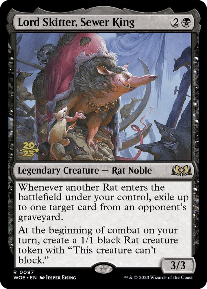 Lord Skitter, Sewer King [Wilds of Eldraine Prerelease Promos] | Rook's Games and More