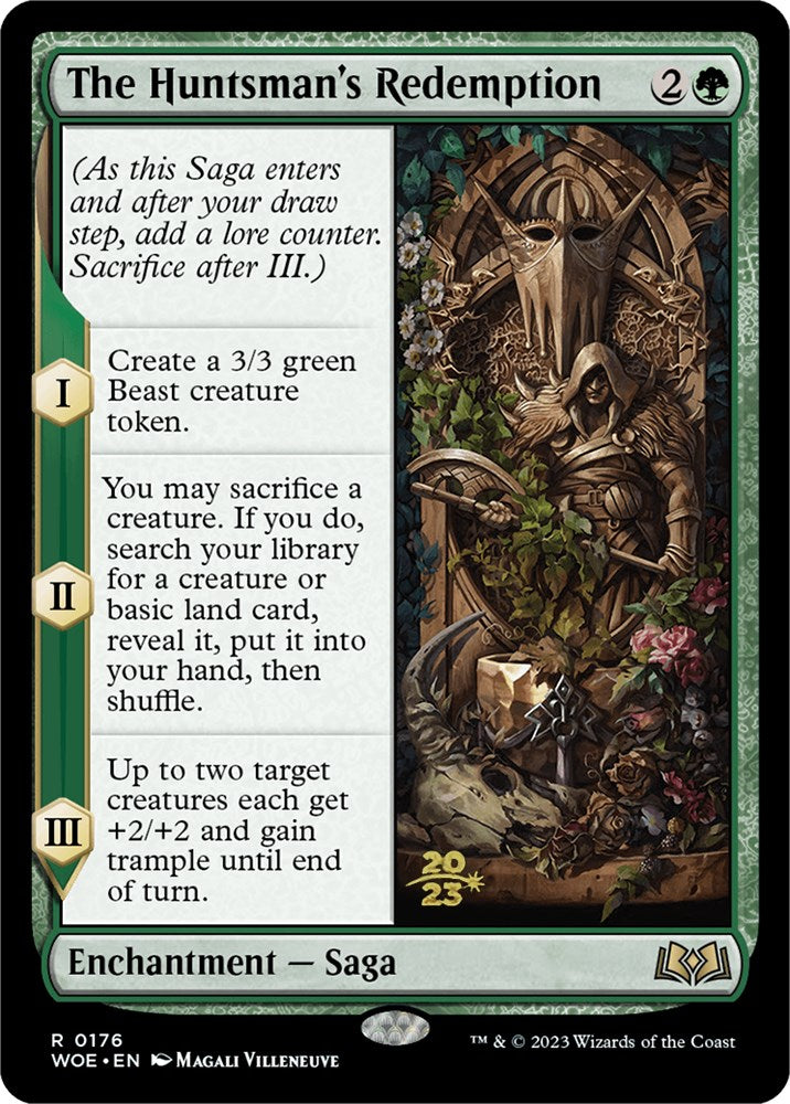 The Huntsman's Redemption [Wilds of Eldraine Prerelease Promos] | Rook's Games and More