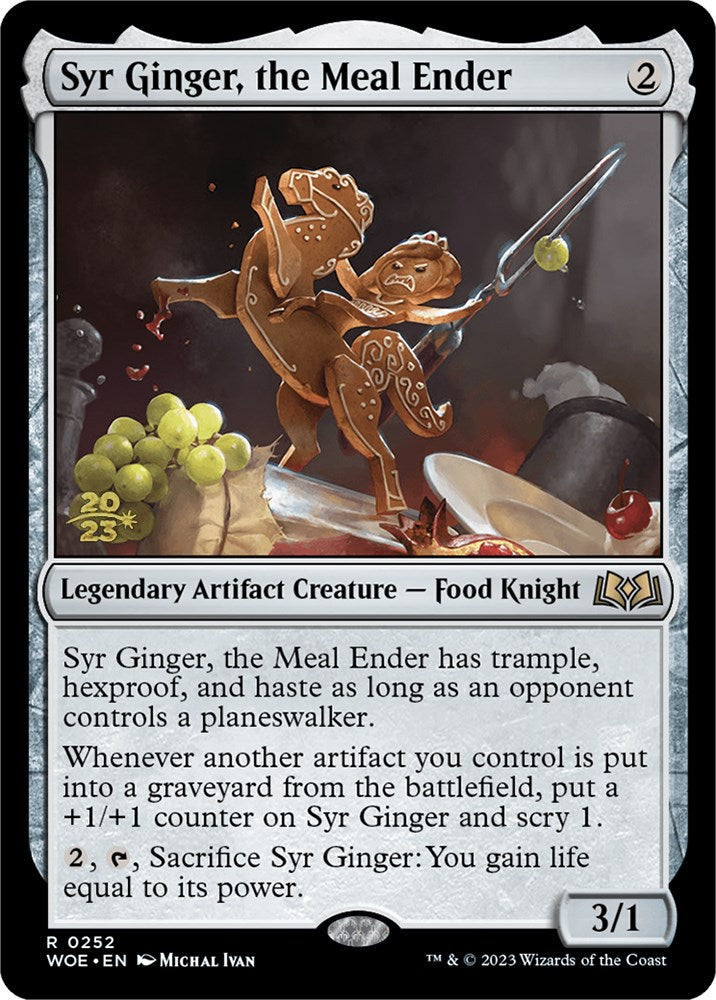 Syr Ginger, the Meal Ender [Wilds of Eldraine Prerelease Promos] | Rook's Games and More