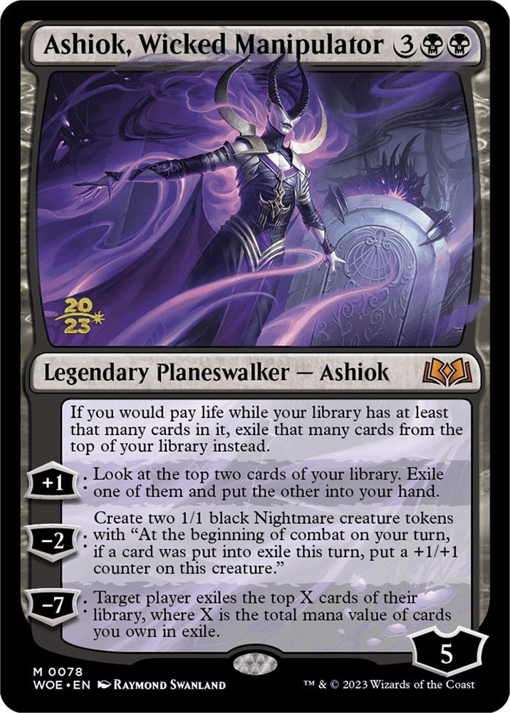 Ashiok, Wicked Manipulator [Wilds of Eldraine Prerelease Promos] | Rook's Games and More