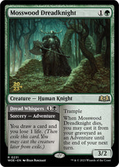 Mosswood Dreadknight // Dread Whispers [Wilds of Eldraine Prerelease Promos] | Rook's Games and More