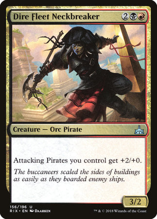 Dire Fleet Neckbreaker [Rivals of Ixalan] | Rook's Games and More