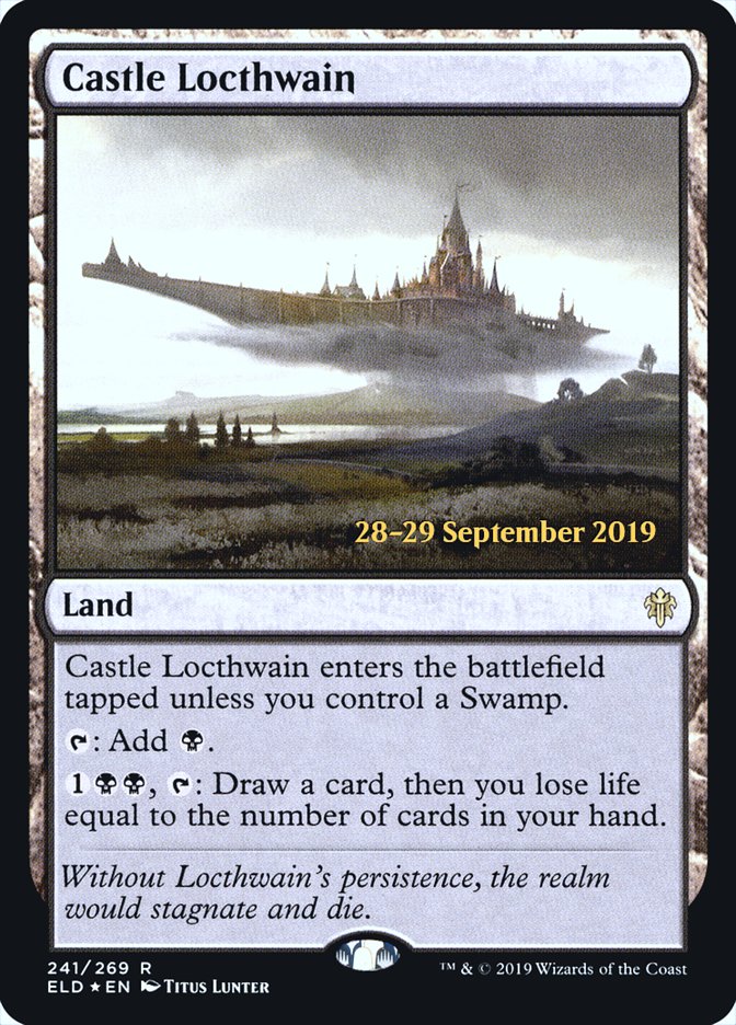 Castle Locthwain  [Throne of Eldraine Prerelease Promos] | Rook's Games and More