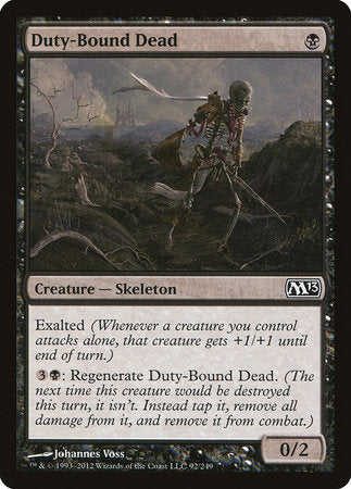 Duty-Bound Dead [Magic 2013] | Rook's Games and More