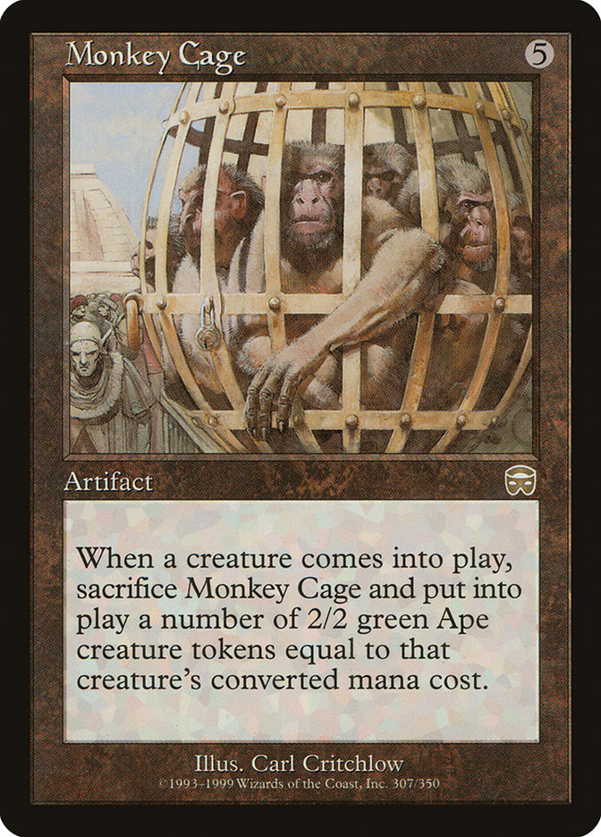 Monkey Cage [Mercadian Masques] | Rook's Games and More