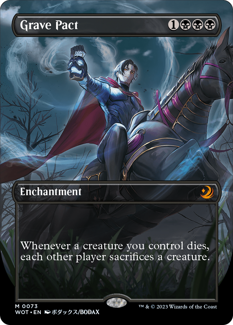 Grave Pact (Anime Borderless) [Wilds of Eldraine: Enchanting Tales] | Rook's Games and More