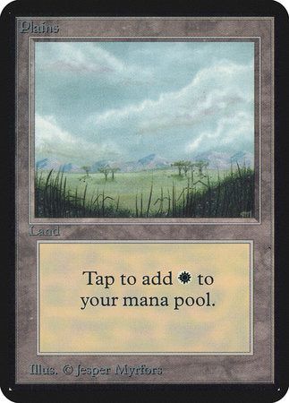 Plains (B) [Limited Edition Alpha] | Rook's Games and More