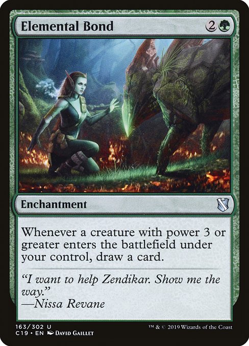 Elemental Bond [Commander 2019] | Rook's Games and More