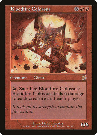 Bloodfire Colossus [Apocalypse] | Rook's Games and More