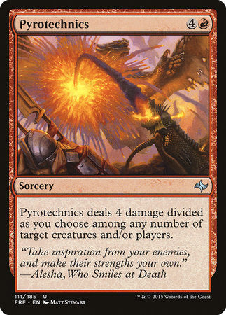 Pyrotechnics [Fate Reforged] | Rook's Games and More