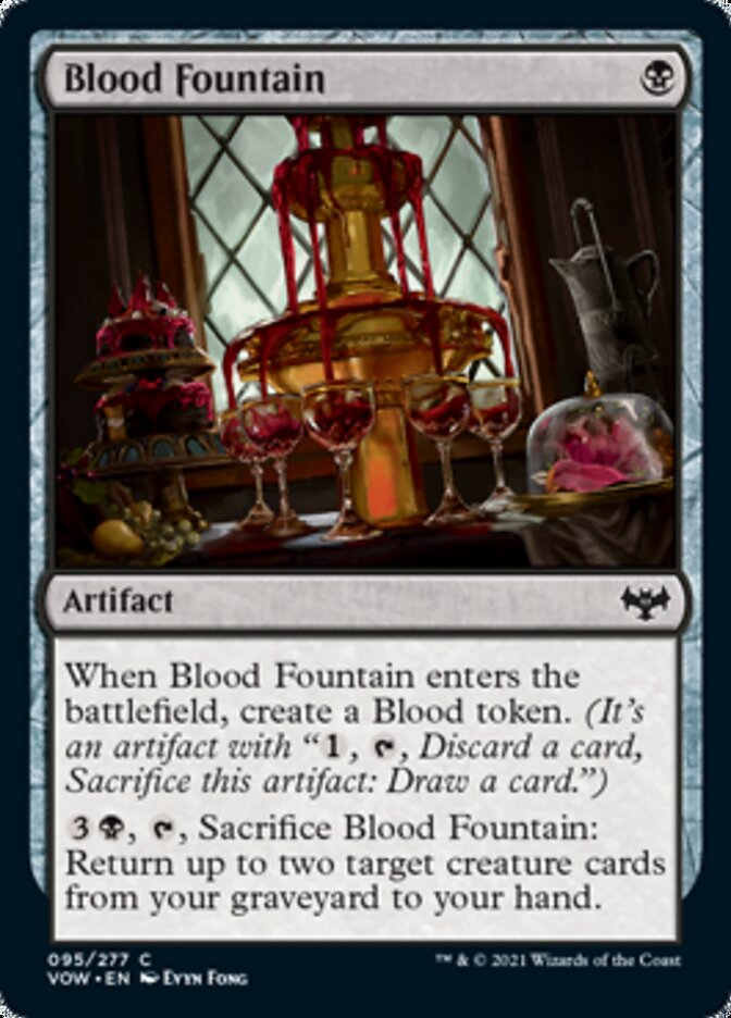 Blood Fountain [Innistrad: Crimson Vow] | Rook's Games and More