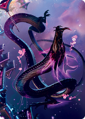 Junji, the Midnight Sky 1 Art Card [Kamigawa: Neon Dynasty Art Series]