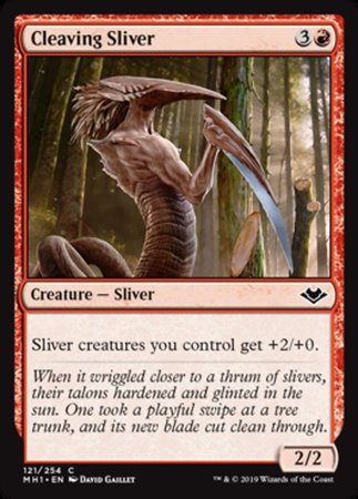 Cleaving Sliver [Modern Horizons] | Rook's Games and More