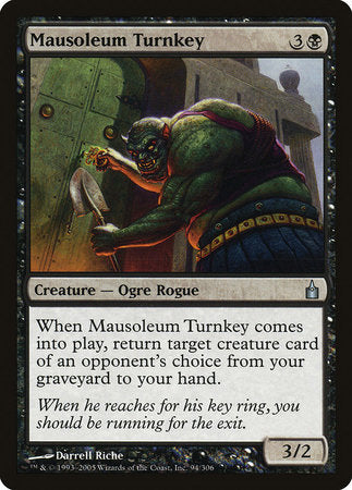 Mausoleum Turnkey [Ravnica: City of Guilds] | Rook's Games and More