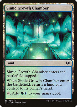 Simic Growth Chamber [Commander 2015] | Rook's Games and More