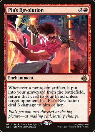 Pia's Revolution [Aether Revolt] | Rook's Games and More