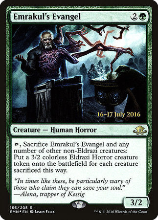 Emrakul's Evangel [Eldritch Moon Promos] | Rook's Games and More