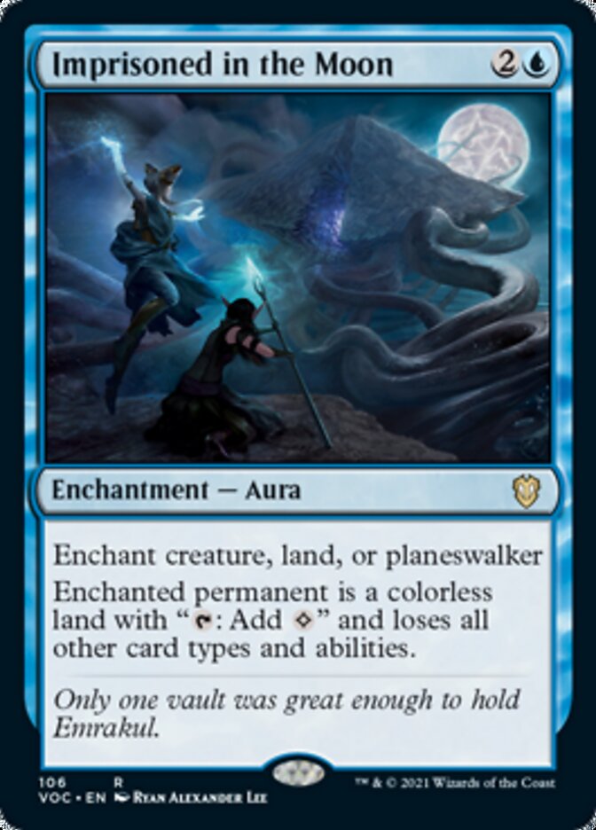 Imprisoned in the Moon [Innistrad: Crimson Vow Commander] | Rook's Games and More