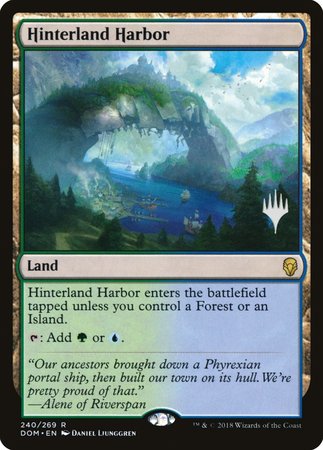 Hinterland Harbor [Dominaria Promos] | Rook's Games and More