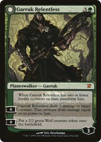 Garruk Relentless [Innistrad] | Rook's Games and More