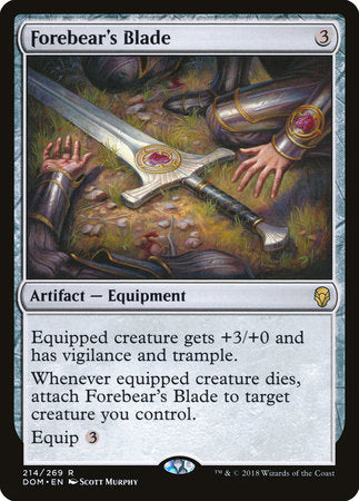 Forebear's Blade [Dominaria] | Rook's Games and More