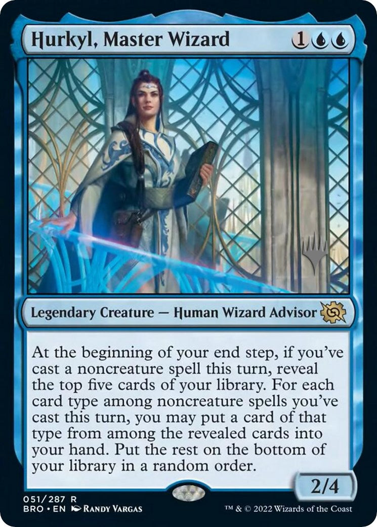 Hurkyl, Master Wizard (Promo Pack) [The Brothers' War Promos] | Rook's Games and More