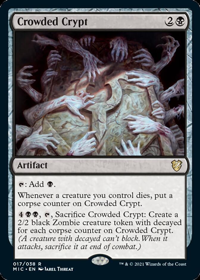 Crowded Crypt [Innistrad: Midnight Hunt Commander] | Rook's Games and More