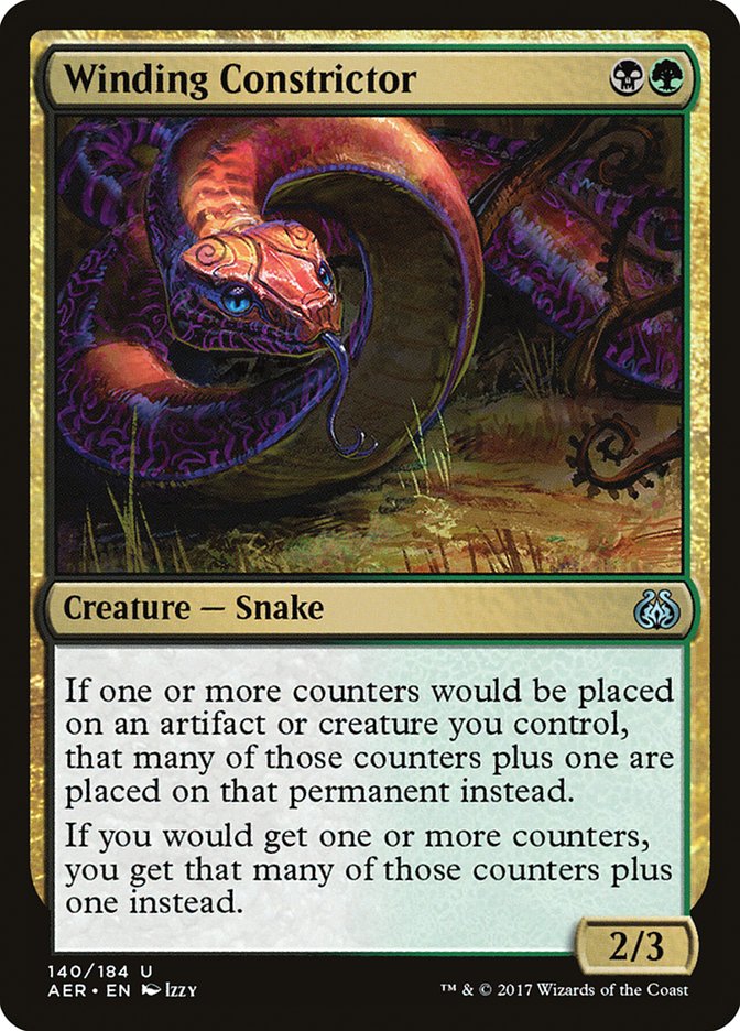 Winding Constrictor [Aether Revolt] | Rook's Games and More