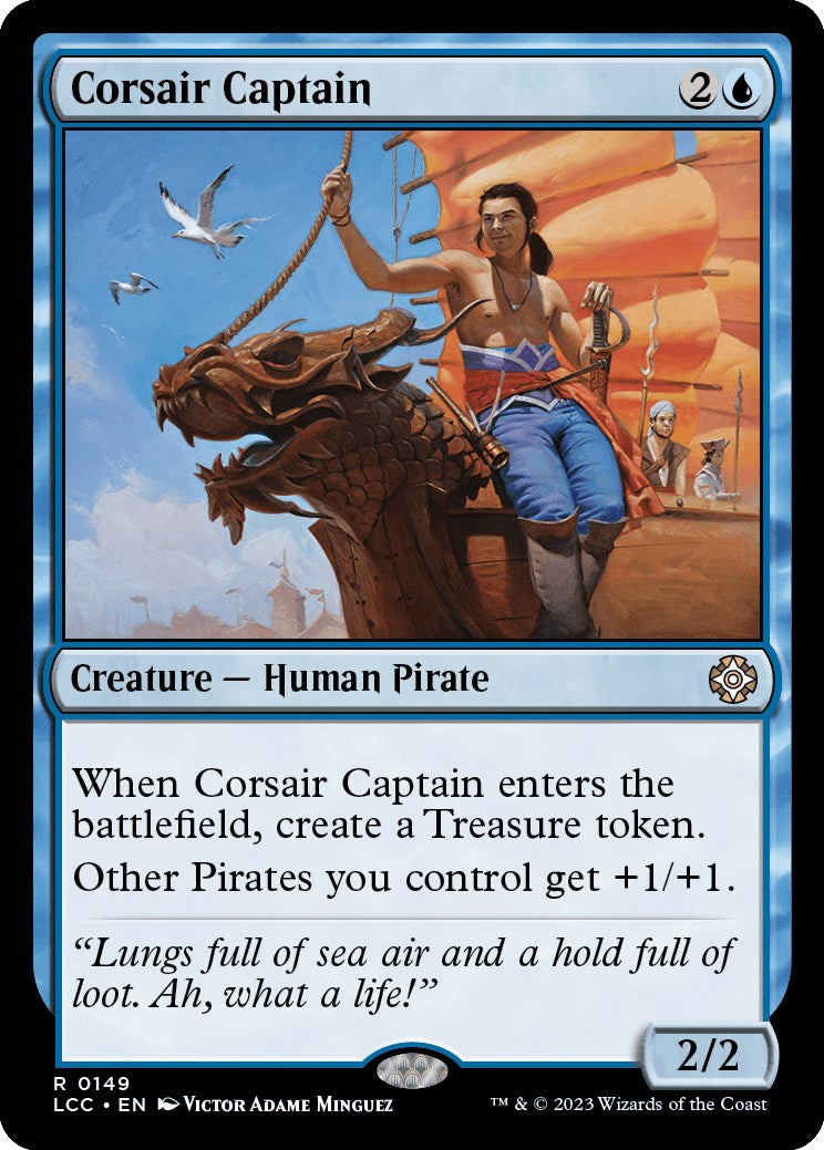 Corsair Captain [The Lost Caverns of Ixalan Commander] | Rook's Games and More