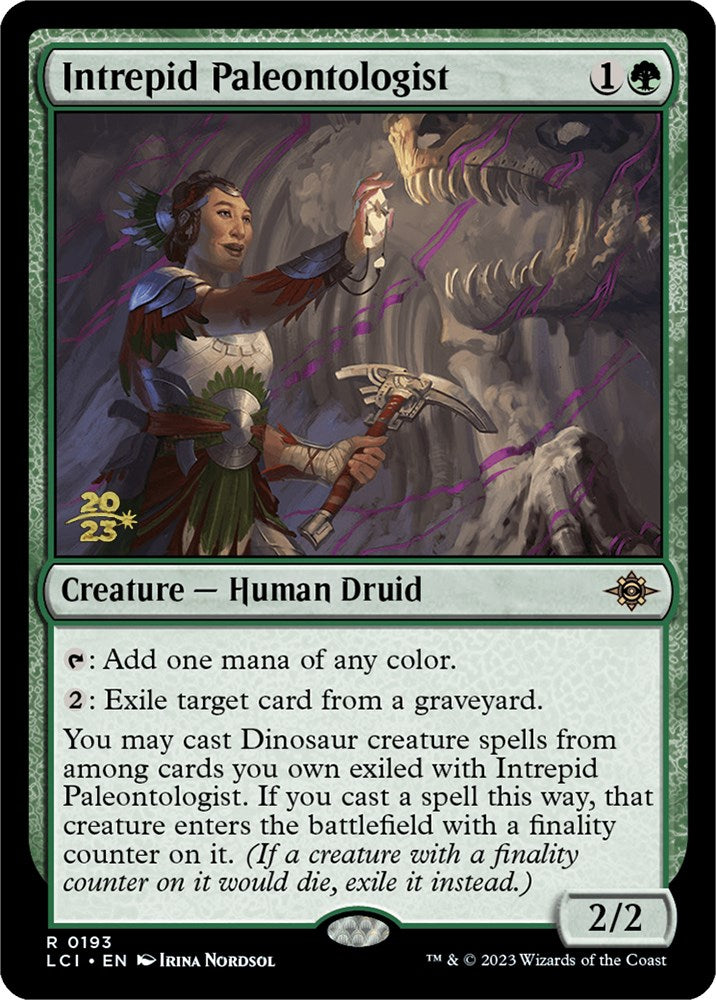 Intrepid Paleontologist [The Lost Caverns of Ixalan Prerelease Cards] | Rook's Games and More