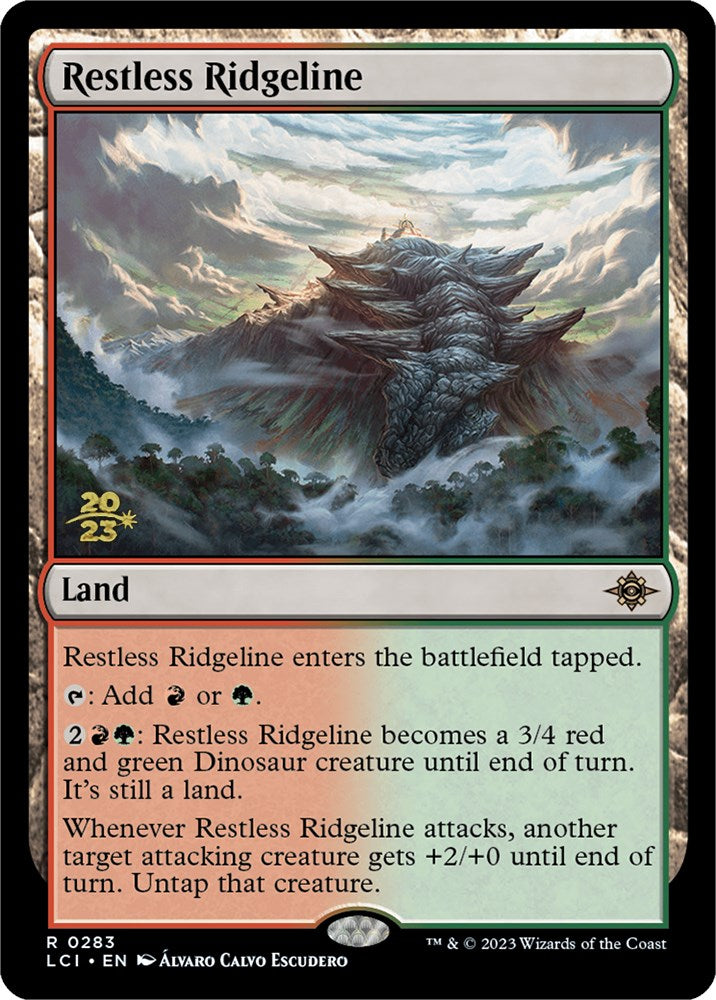 Restless Ridgeline [The Lost Caverns of Ixalan Prerelease Cards] | Rook's Games and More