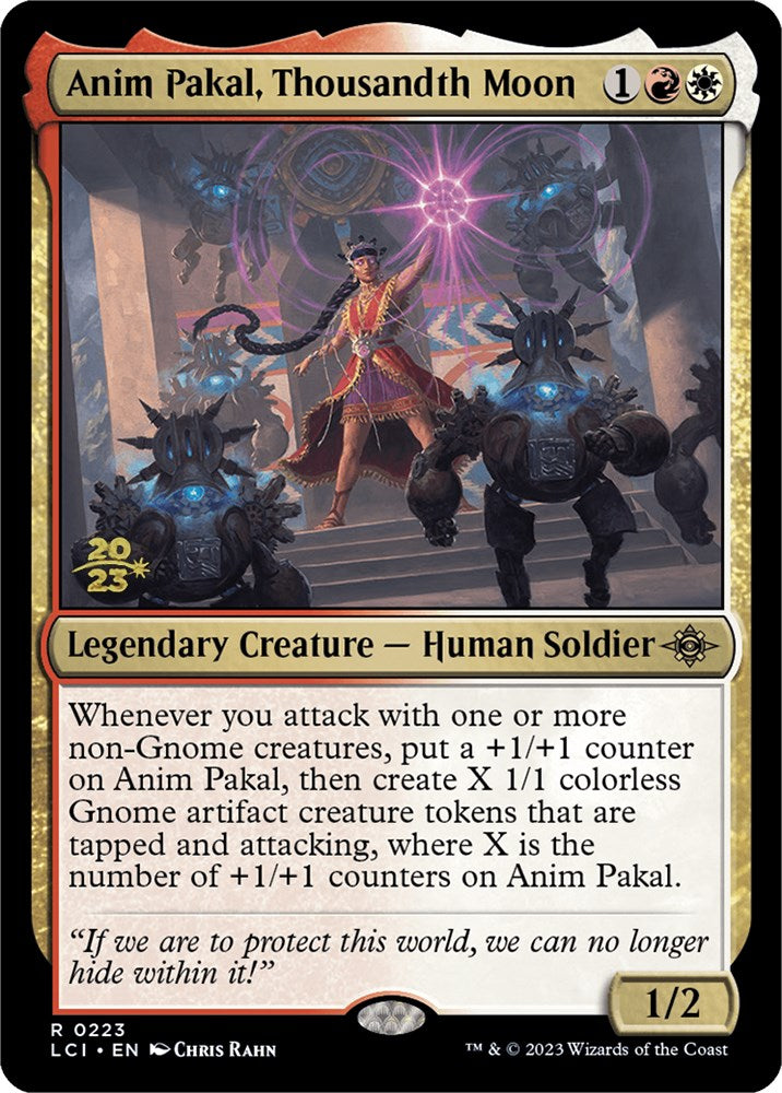 Anim Pakal, Thousandth Moon [The Lost Caverns of Ixalan Prerelease Cards] | Rook's Games and More
