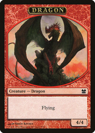 Dragon Token [Modern Masters Tokens] | Rook's Games and More