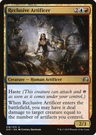 Reclusive Artificer [Magic Origins] | Rook's Games and More