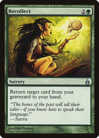 Recollect [Ravnica: City of Guilds] | Rook's Games and More
