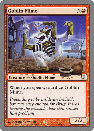 Goblin Mime [Unhinged] | Rook's Games and More