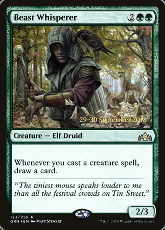 Beast Whisperer [Guilds of Ravnica Promos] | Rook's Games and More