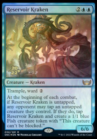 Reservoir Kraken [Streets of New Capenna Prerelease Promos] | Rook's Games and More