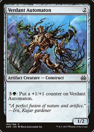 Verdant Automaton [Aether Revolt] | Rook's Games and More