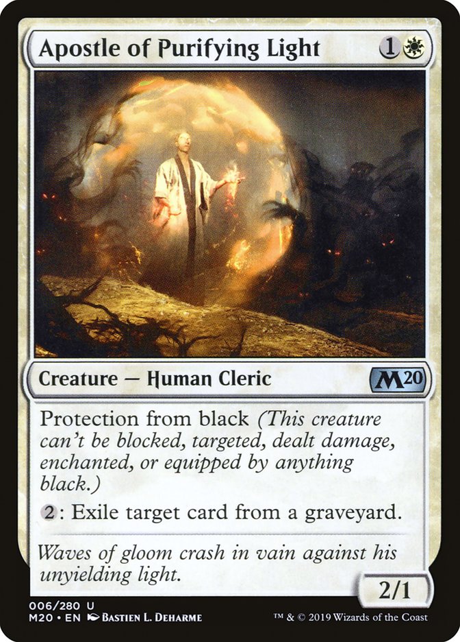 Apostle of Purifying Light [Core Set 2020] | Rook's Games and More