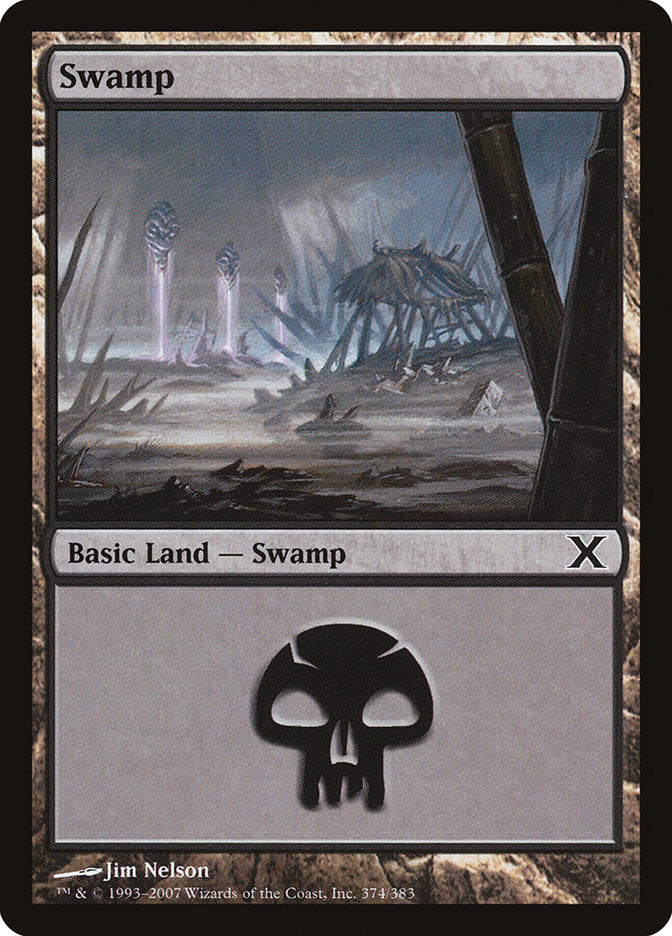 Swamp (374) [Tenth Edition] | Rook's Games and More