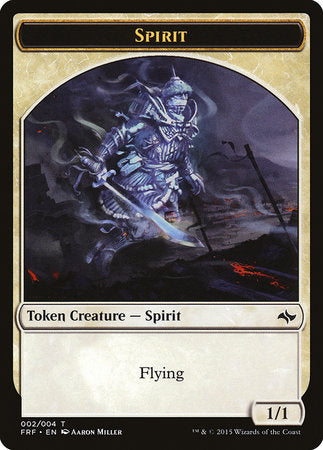 Spirit Token [Fate Reforged Tokens] | Rook's Games and More