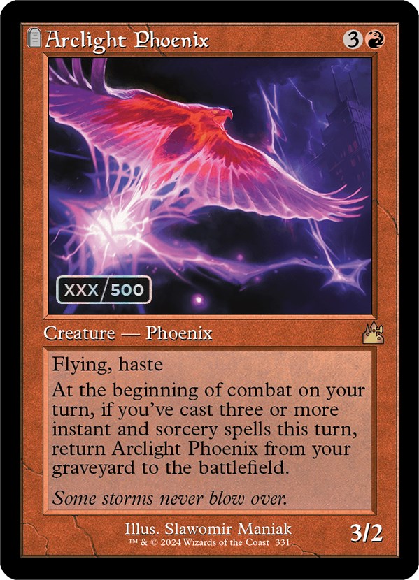 Arclight Phoenix (Retro) (Serialized) [Ravnica Remastered] | Rook's Games and More