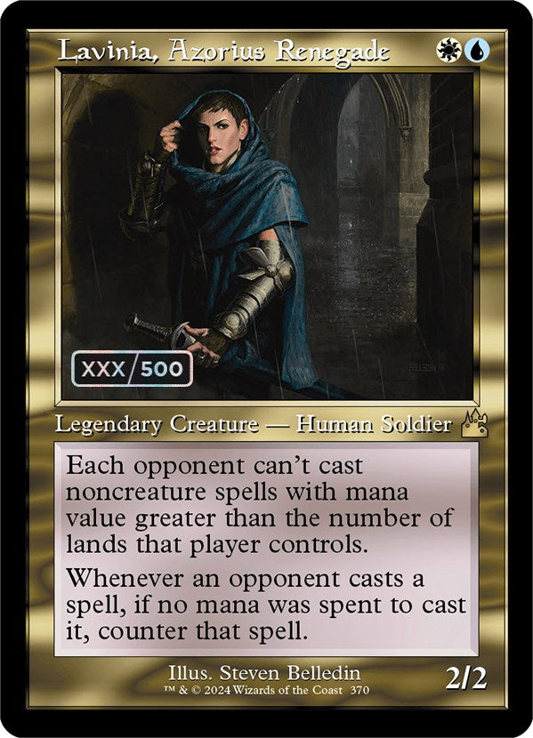 Lavinia, Azorius Renegade (Retro) (Serialized) [Ravnica Remastered] | Rook's Games and More