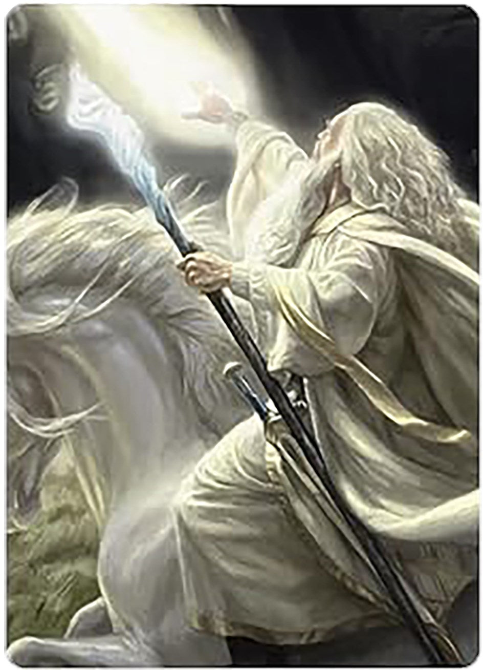 Gandalf of the Secret Fire Art Card [The Lord of the Rings: Tales of Middle-earth Art Series] | Rook's Games and More