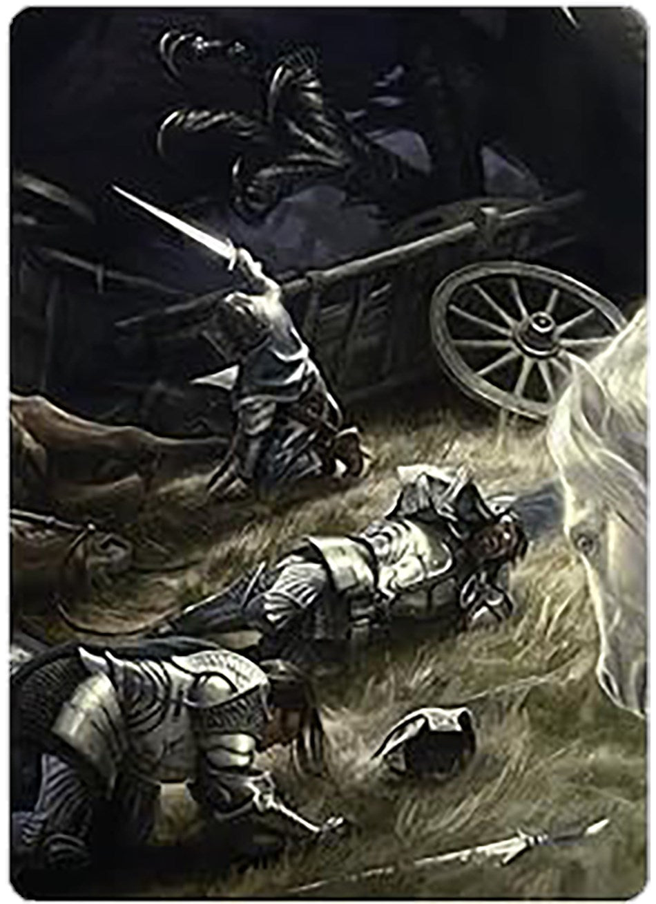 Courageous Resolve Art Card [The Lord of the Rings: Tales of Middle-earth Art Series] | Rook's Games and More