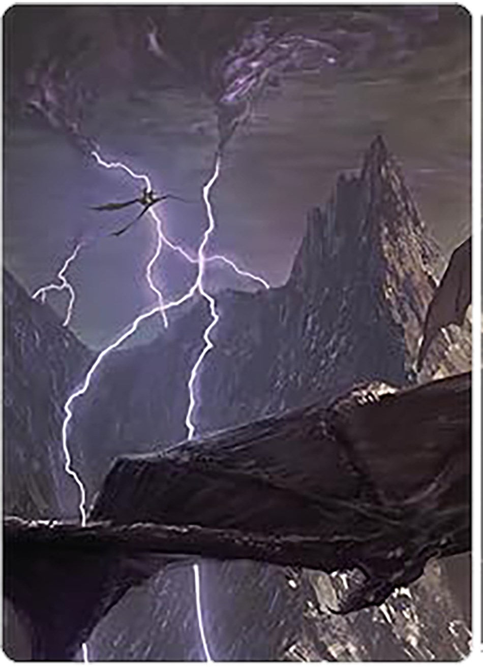 Call Forth the Tempest Art Card [The Lord of the Rings: Tales of Middle-earth Art Series] | Rook's Games and More