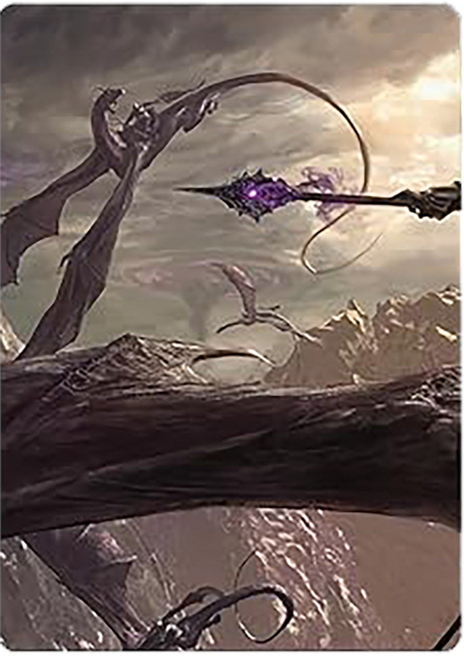 Nazgul Battle-Mace Art Card [The Lord of the Rings: Tales of Middle-earth Art Series] | Rook's Games and More