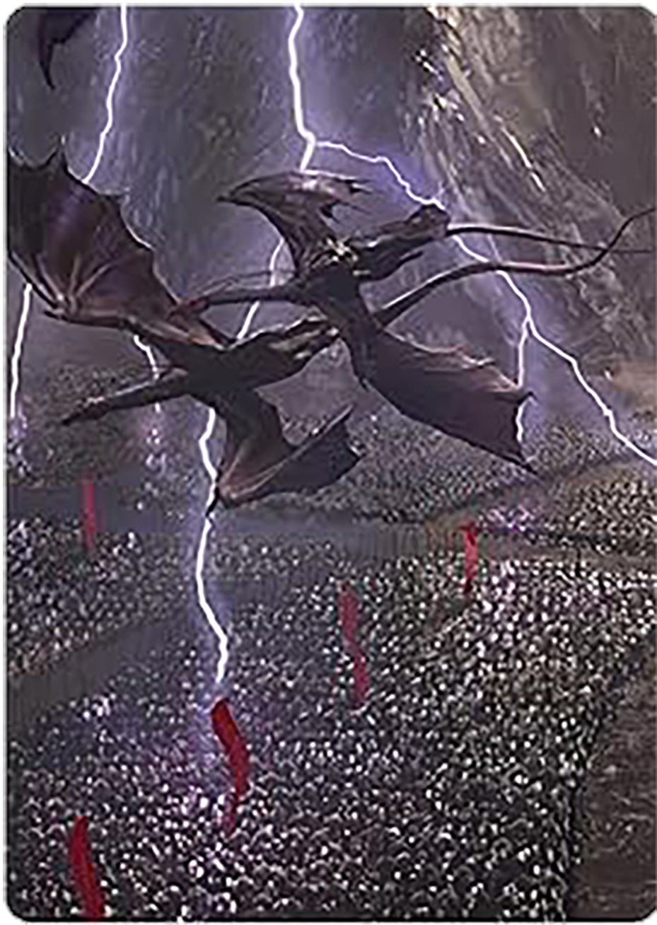 Mordor on the March Art Card [The Lord of the Rings: Tales of Middle-earth Art Series] | Rook's Games and More